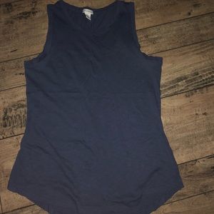 High neck tank top